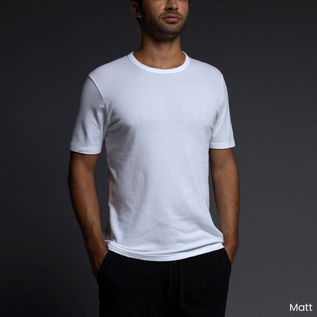 Easy Mesh Crew Neck T-Shirt