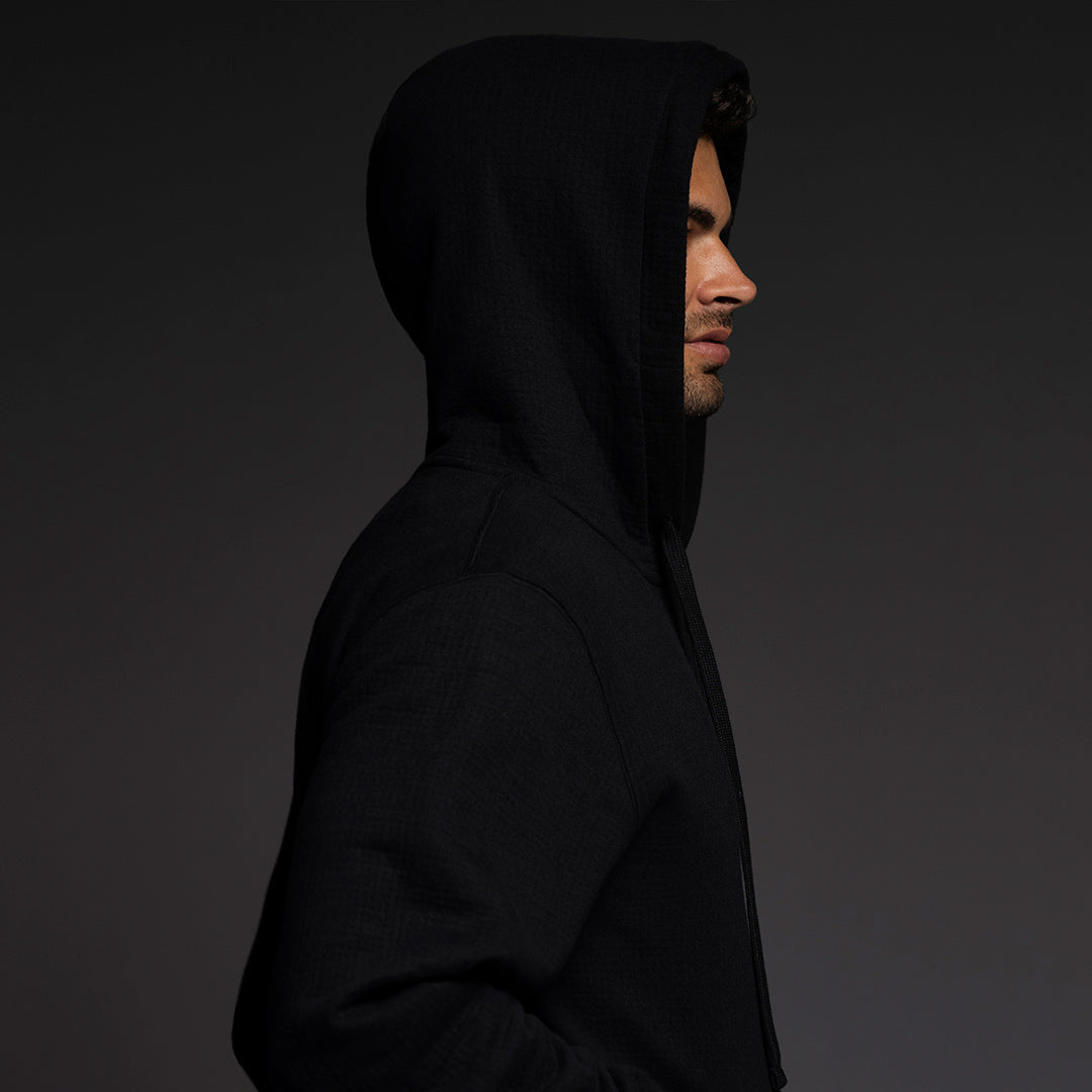 Dual Layer Zip Hoodie