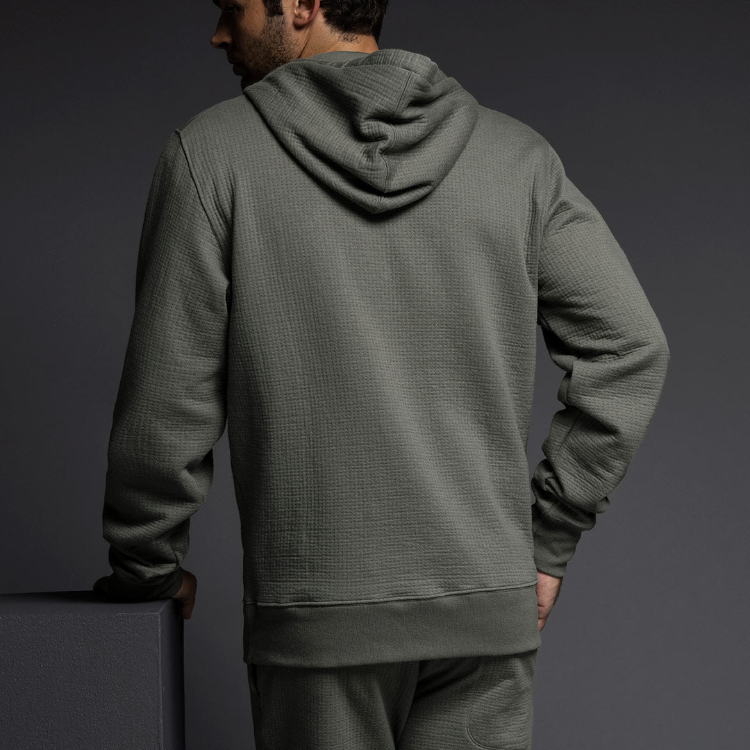 Dual Layer Zip Hoodie