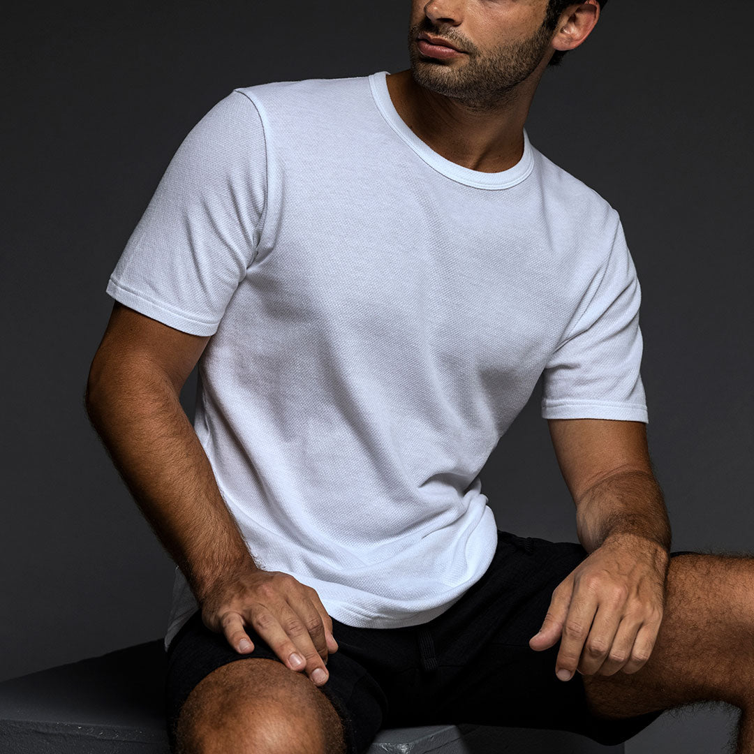 Easy Mesh Crew Neck T-Shirt