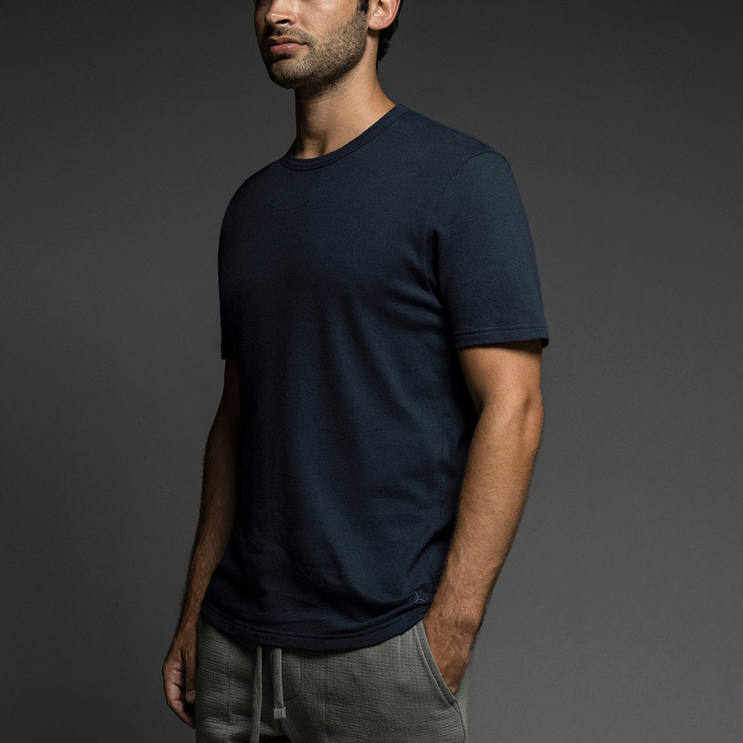 Easy Mesh Crew Neck T-Shirt